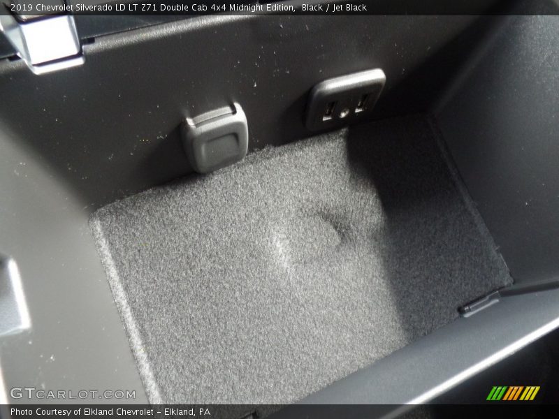 Black / Jet Black 2019 Chevrolet Silverado LD LT Z71 Double Cab 4x4 Midnight Edition