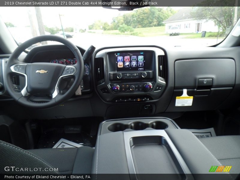Black / Jet Black 2019 Chevrolet Silverado LD LT Z71 Double Cab 4x4 Midnight Edition