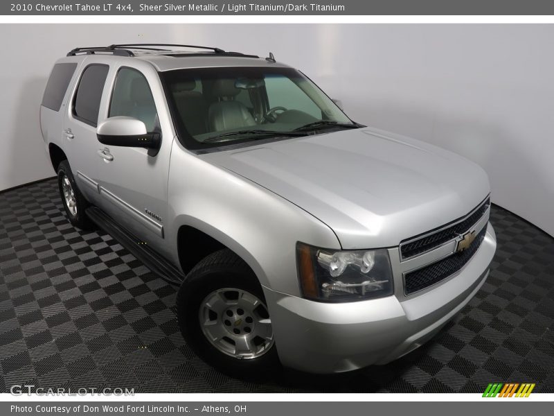 Sheer Silver Metallic / Light Titanium/Dark Titanium 2010 Chevrolet Tahoe LT 4x4