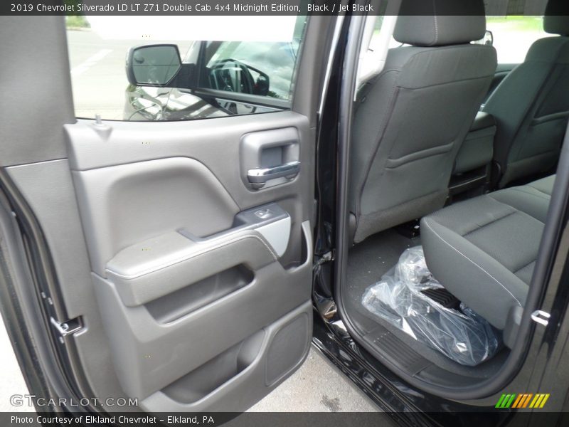 Black / Jet Black 2019 Chevrolet Silverado LD LT Z71 Double Cab 4x4 Midnight Edition