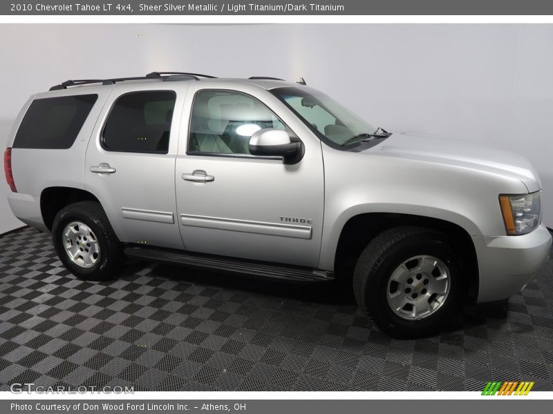 Sheer Silver Metallic / Light Titanium/Dark Titanium 2010 Chevrolet Tahoe LT 4x4