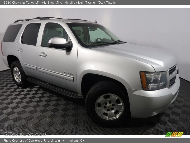 Sheer Silver Metallic / Light Titanium/Dark Titanium 2010 Chevrolet Tahoe LT 4x4