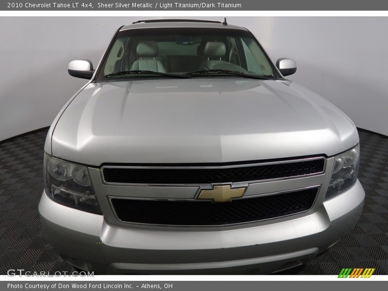 Sheer Silver Metallic / Light Titanium/Dark Titanium 2010 Chevrolet Tahoe LT 4x4