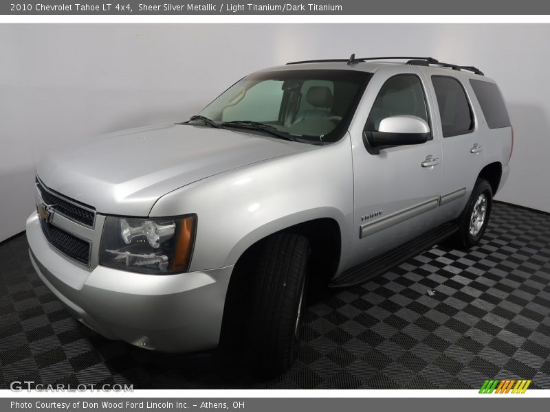 Sheer Silver Metallic / Light Titanium/Dark Titanium 2010 Chevrolet Tahoe LT 4x4