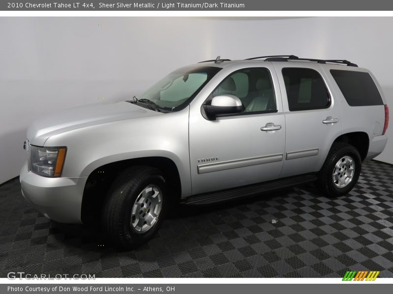 Sheer Silver Metallic / Light Titanium/Dark Titanium 2010 Chevrolet Tahoe LT 4x4