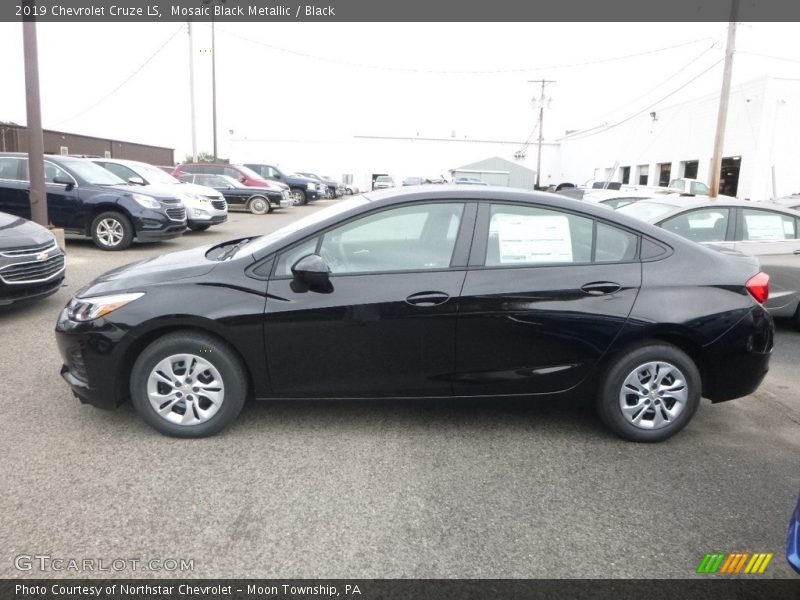 Mosaic Black Metallic / Black 2019 Chevrolet Cruze LS