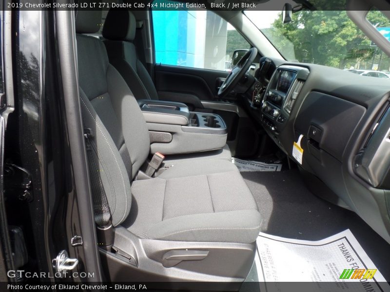 Black / Jet Black 2019 Chevrolet Silverado LD LT Z71 Double Cab 4x4 Midnight Edition