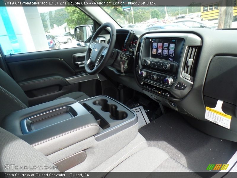 Black / Jet Black 2019 Chevrolet Silverado LD LT Z71 Double Cab 4x4 Midnight Edition