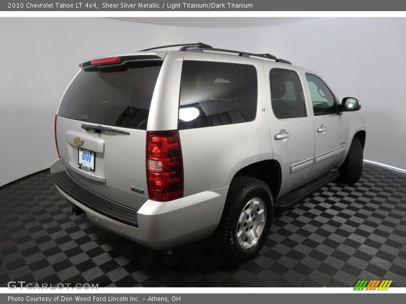 Sheer Silver Metallic / Light Titanium/Dark Titanium 2010 Chevrolet Tahoe LT 4x4