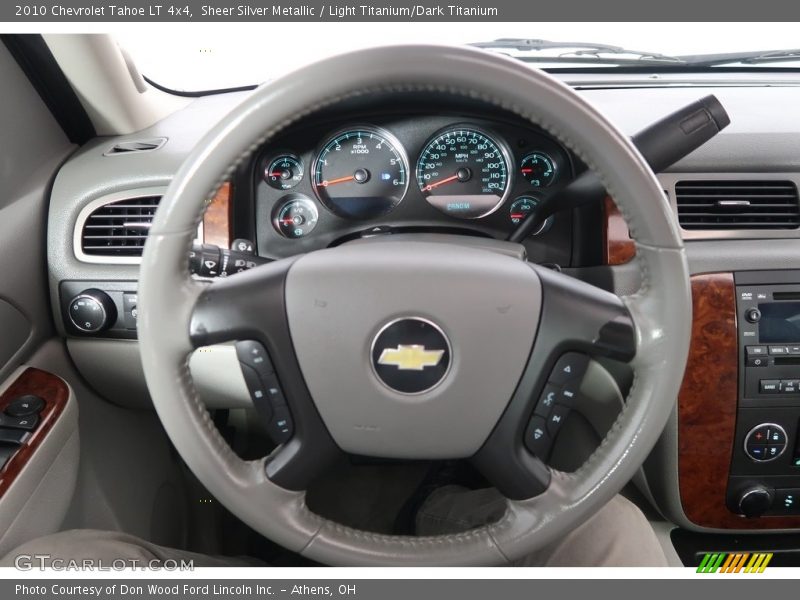 Sheer Silver Metallic / Light Titanium/Dark Titanium 2010 Chevrolet Tahoe LT 4x4