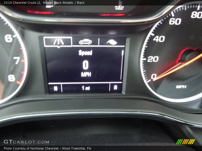 Mosaic Black Metallic / Black 2019 Chevrolet Cruze LS