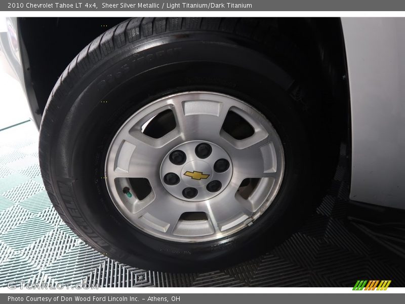 Sheer Silver Metallic / Light Titanium/Dark Titanium 2010 Chevrolet Tahoe LT 4x4