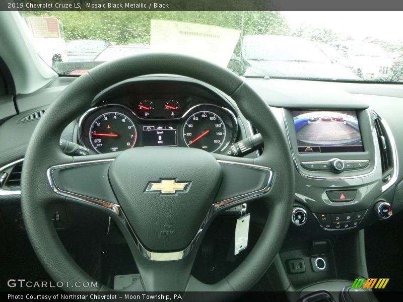 Mosaic Black Metallic / Black 2019 Chevrolet Cruze LS