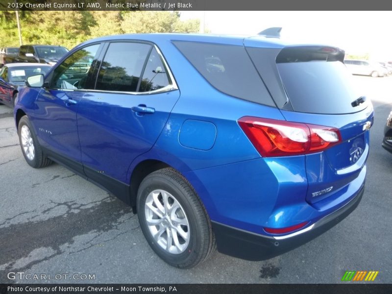 Kinetic Blue Metallic / Jet Black 2019 Chevrolet Equinox LT AWD