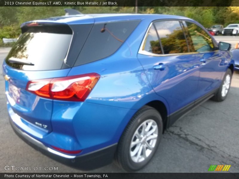 Kinetic Blue Metallic / Jet Black 2019 Chevrolet Equinox LT AWD