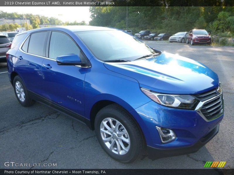 Kinetic Blue Metallic / Jet Black 2019 Chevrolet Equinox LT AWD