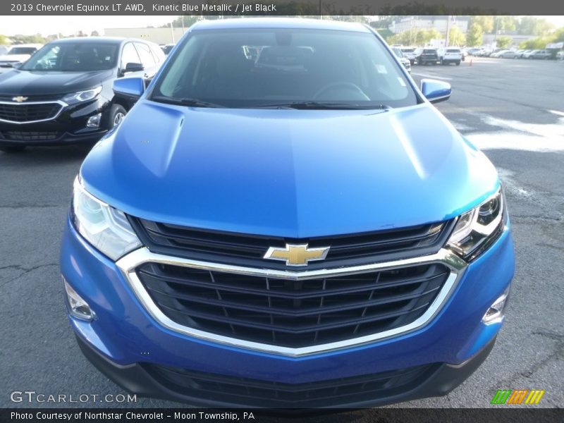 Kinetic Blue Metallic / Jet Black 2019 Chevrolet Equinox LT AWD
