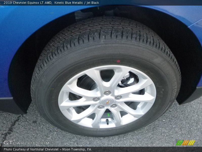 Kinetic Blue Metallic / Jet Black 2019 Chevrolet Equinox LT AWD
