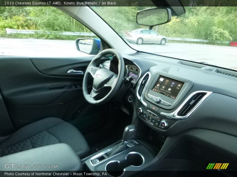 Kinetic Blue Metallic / Jet Black 2019 Chevrolet Equinox LT AWD