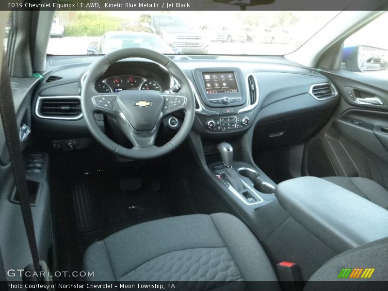 Kinetic Blue Metallic / Jet Black 2019 Chevrolet Equinox LT AWD