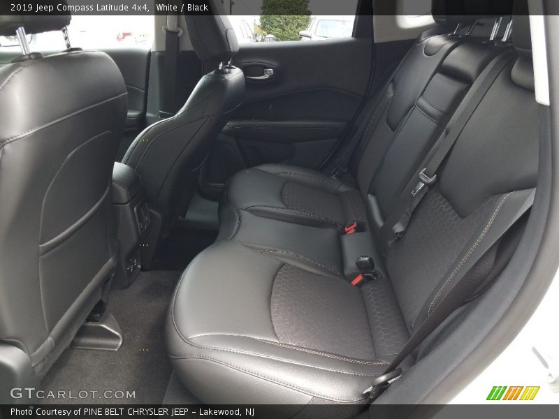 White / Black 2019 Jeep Compass Latitude 4x4