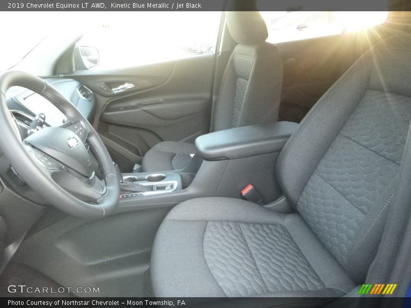 Kinetic Blue Metallic / Jet Black 2019 Chevrolet Equinox LT AWD