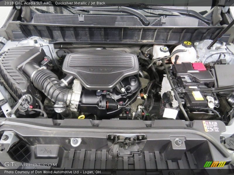 Quicksilver Metallic / Jet Black 2018 GMC Acadia SLT AWD