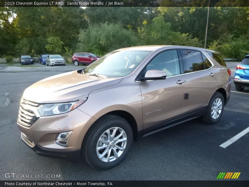 Sandy Ridge Metallic / Jet Black 2019 Chevrolet Equinox LT AWD