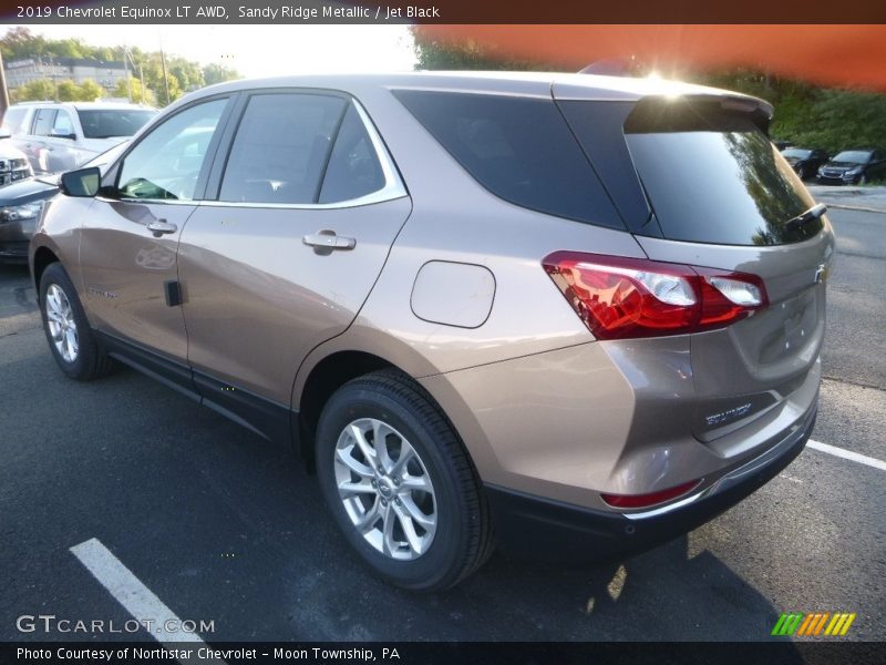 Sandy Ridge Metallic / Jet Black 2019 Chevrolet Equinox LT AWD