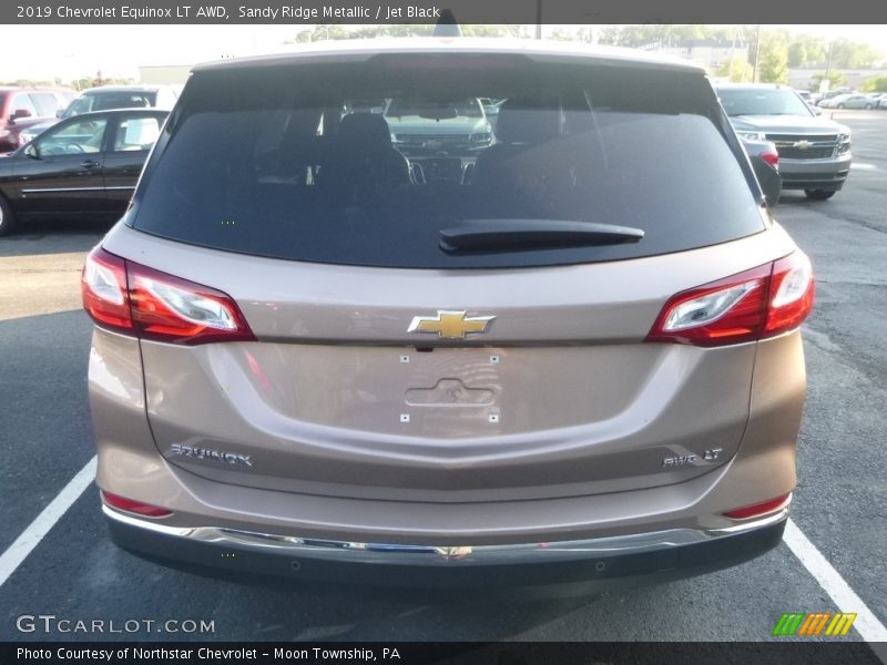 Sandy Ridge Metallic / Jet Black 2019 Chevrolet Equinox LT AWD