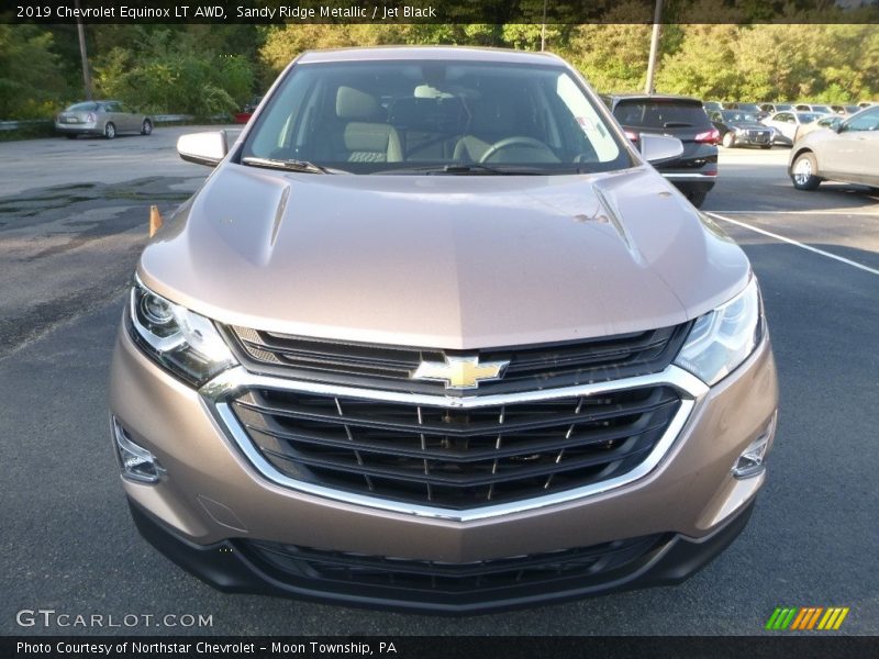 Sandy Ridge Metallic / Jet Black 2019 Chevrolet Equinox LT AWD