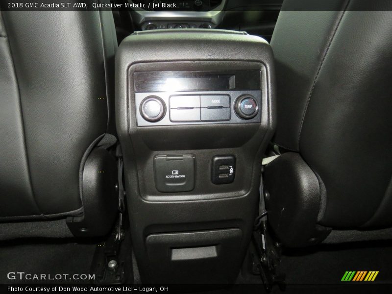 Quicksilver Metallic / Jet Black 2018 GMC Acadia SLT AWD