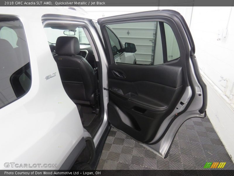 Quicksilver Metallic / Jet Black 2018 GMC Acadia SLT AWD