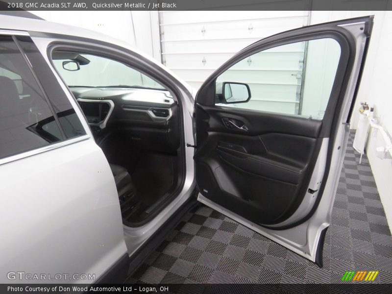 Quicksilver Metallic / Jet Black 2018 GMC Acadia SLT AWD