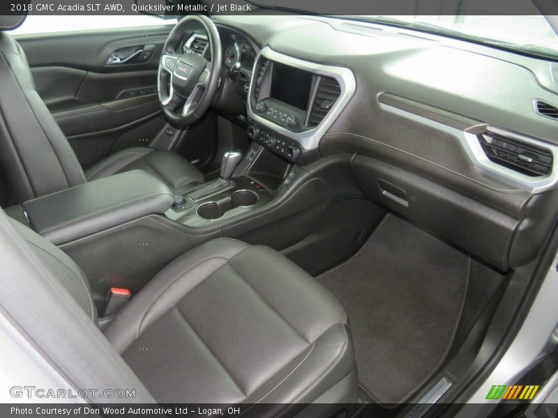 Quicksilver Metallic / Jet Black 2018 GMC Acadia SLT AWD
