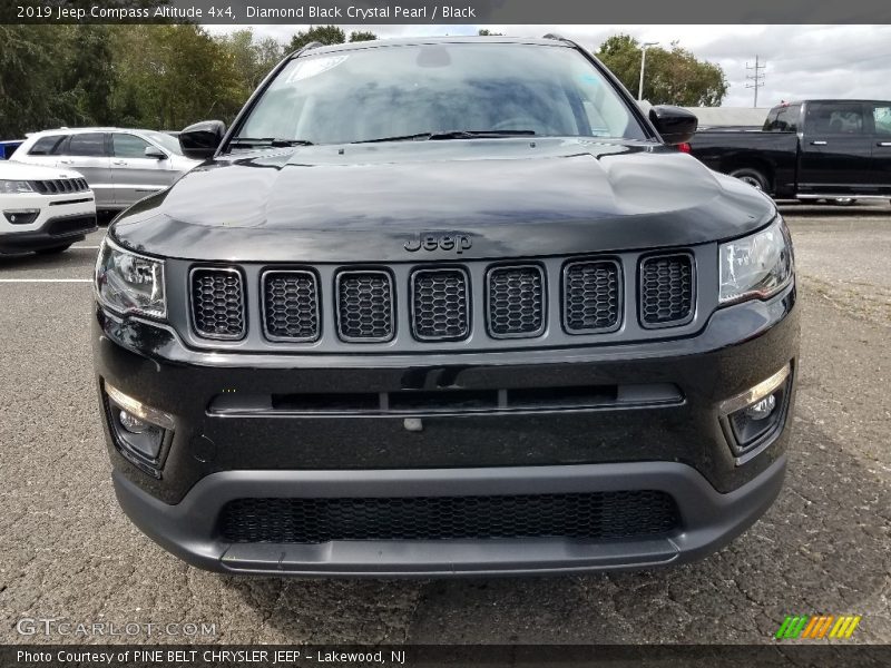 Diamond Black Crystal Pearl / Black 2019 Jeep Compass Altitude 4x4