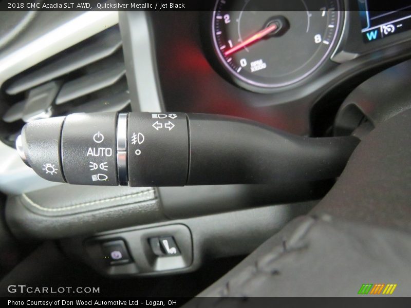 Quicksilver Metallic / Jet Black 2018 GMC Acadia SLT AWD
