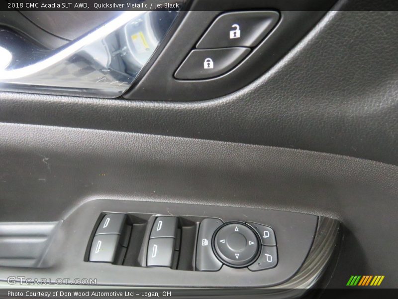 Quicksilver Metallic / Jet Black 2018 GMC Acadia SLT AWD