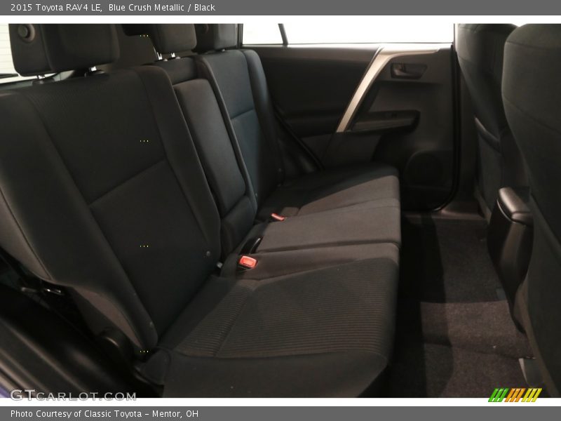 Blue Crush Metallic / Black 2015 Toyota RAV4 LE