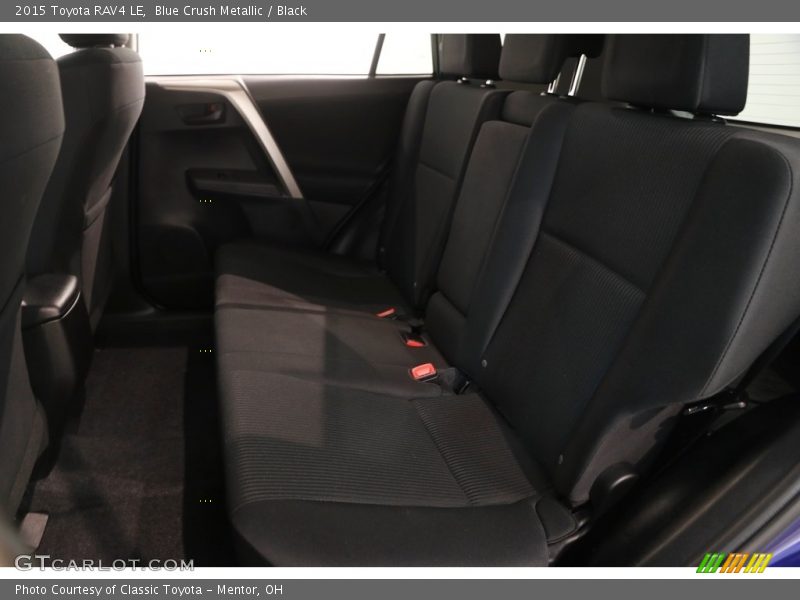 Blue Crush Metallic / Black 2015 Toyota RAV4 LE