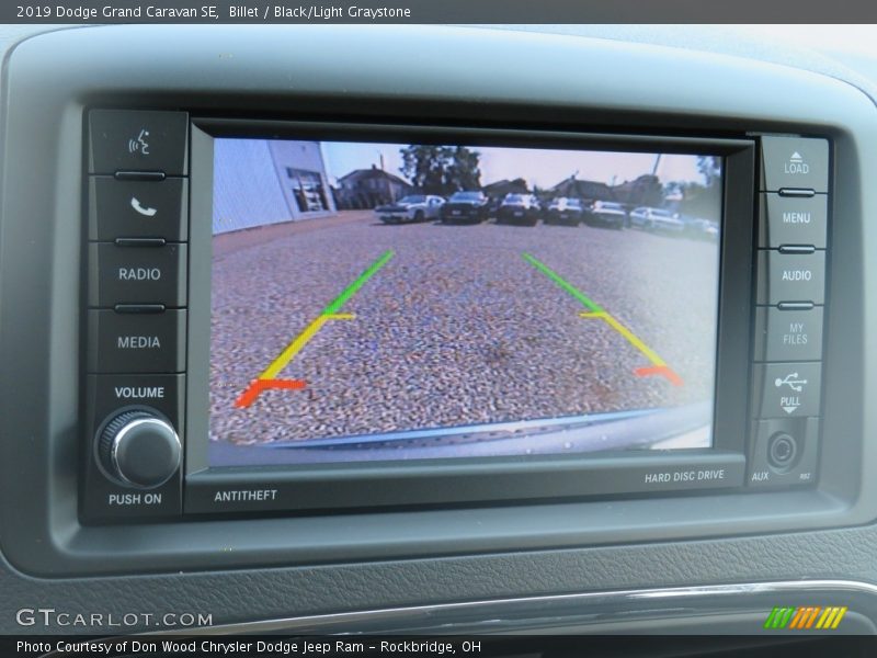 Billet / Black/Light Graystone 2019 Dodge Grand Caravan SE