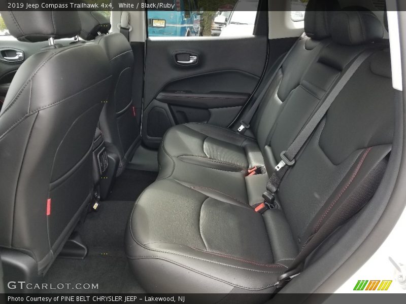 Rear Seat of 2019 Compass Trailhawk 4x4