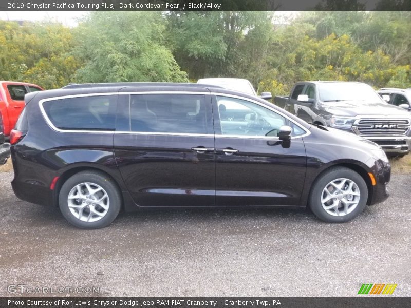 Dark Cordovan Pearl / Black/Alloy 2019 Chrysler Pacifica Touring Plus
