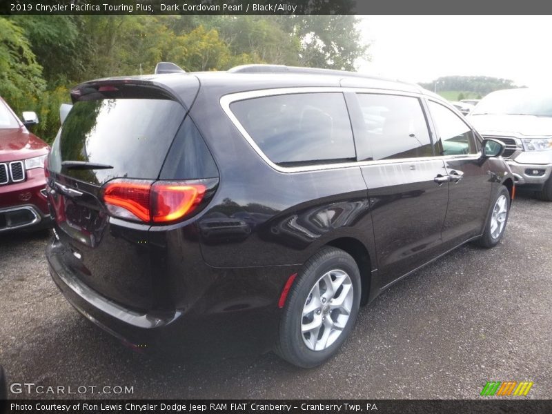 Dark Cordovan Pearl / Black/Alloy 2019 Chrysler Pacifica Touring Plus