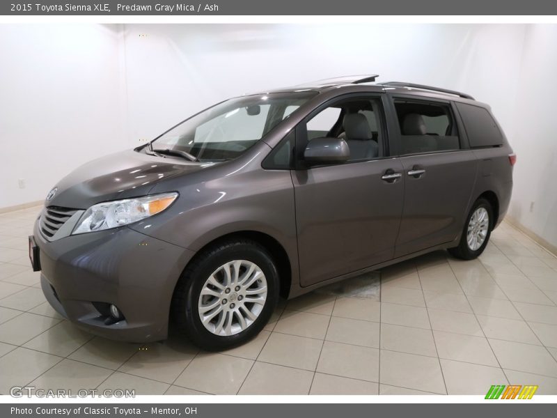 Predawn Gray Mica / Ash 2015 Toyota Sienna XLE