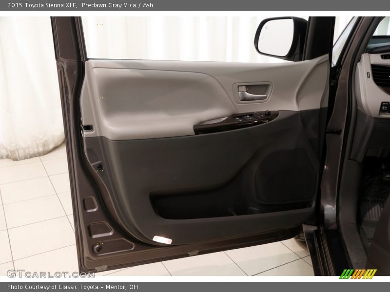 Predawn Gray Mica / Ash 2015 Toyota Sienna XLE