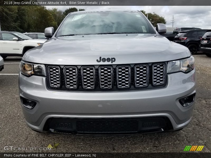 Billet Silver Metallic / Black 2018 Jeep Grand Cherokee Altitude 4x4