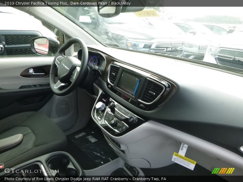 Dark Cordovan Pearl / Black/Alloy 2019 Chrysler Pacifica Touring Plus