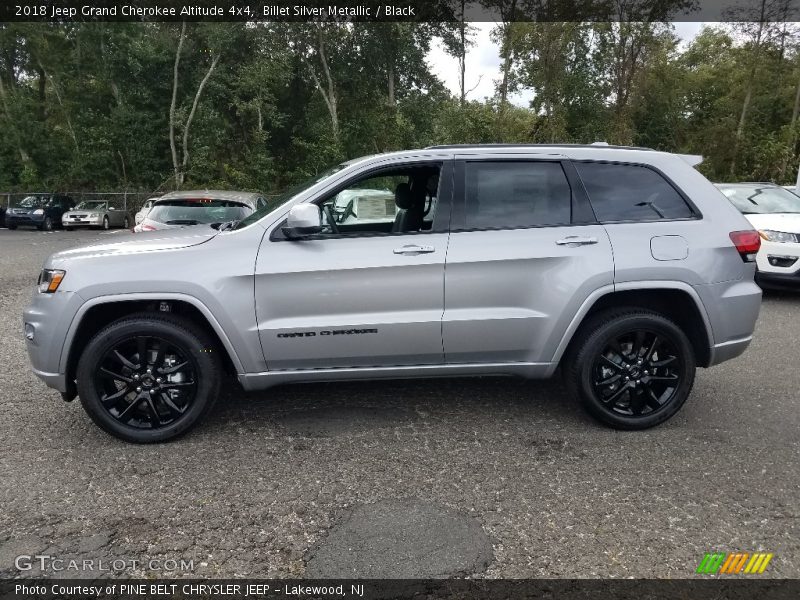 Billet Silver Metallic / Black 2018 Jeep Grand Cherokee Altitude 4x4