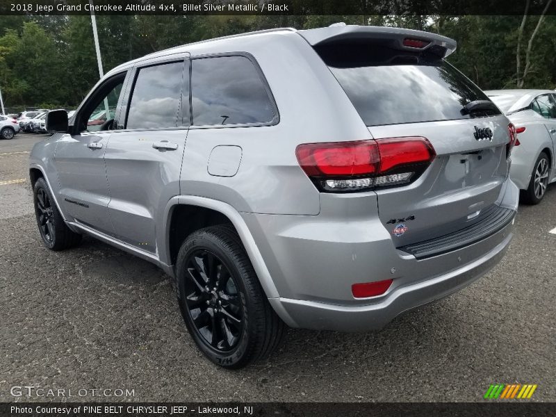 Billet Silver Metallic / Black 2018 Jeep Grand Cherokee Altitude 4x4